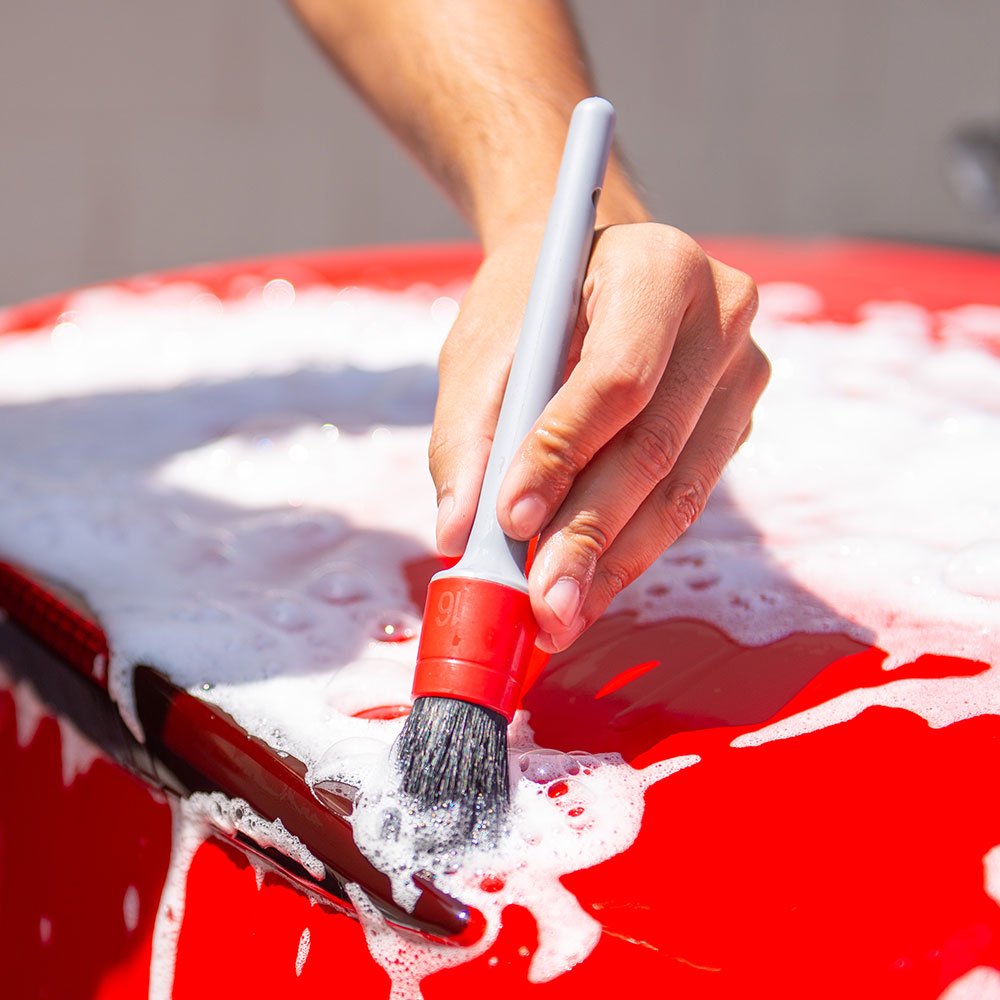 Chemical Guys All in the Details Exterior Detailing Brushes - 3-Piece Soft Scratch-Free Brushes for Wheels, Bumpers, Grilles, Badging & Tight Exterior Gaps on Cars, Trucks, SUVs & More - Image 10