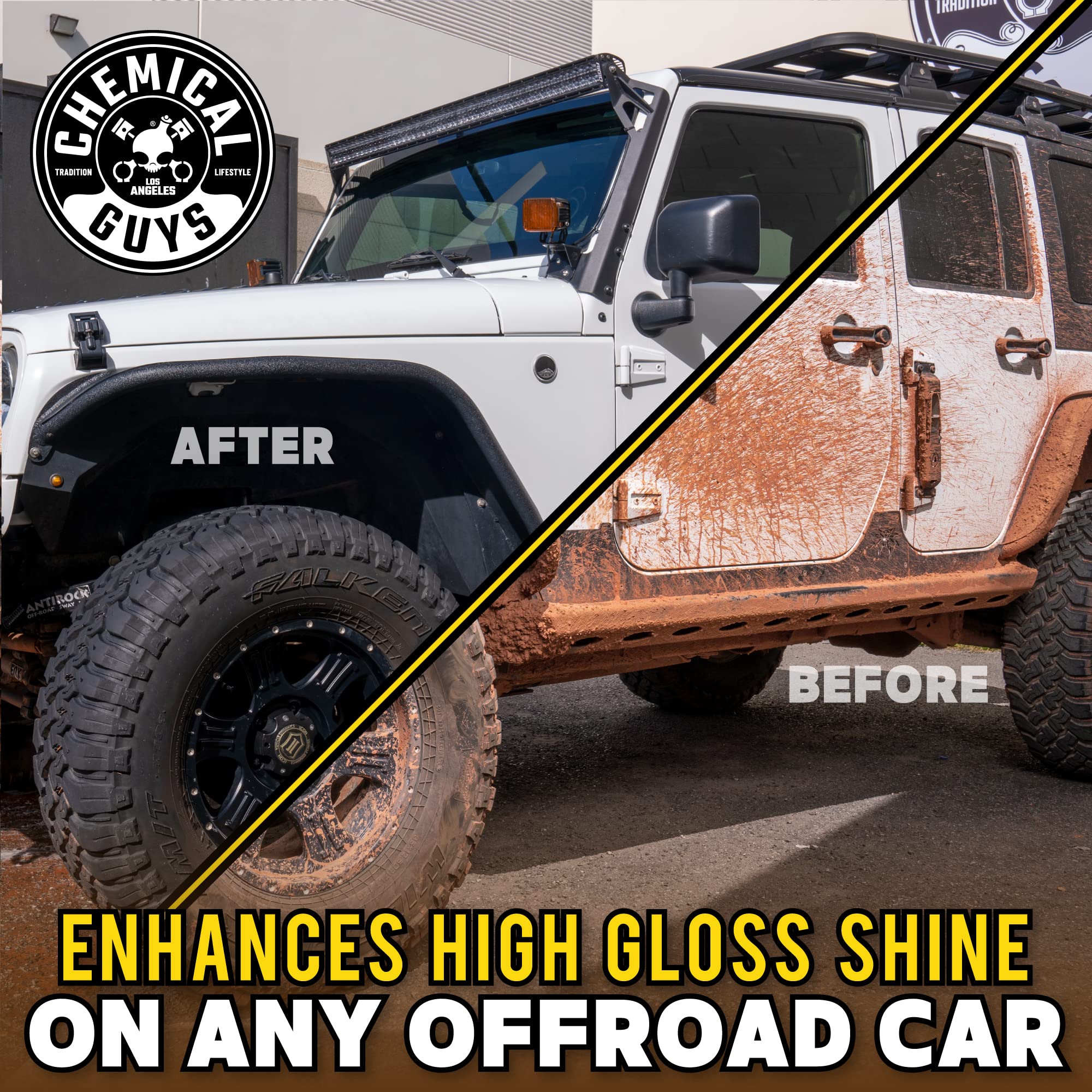 Chemical Guys CWS202BM Big Mouth Soap & Foam Kit - Tough Mudder Foaming Truck, Off Road, Heavy Duty Wash Soap, 128 fl oz + Big Mouth Max Release Foam Cannon, Works with Pressure Washer (2 Items) - Image 7