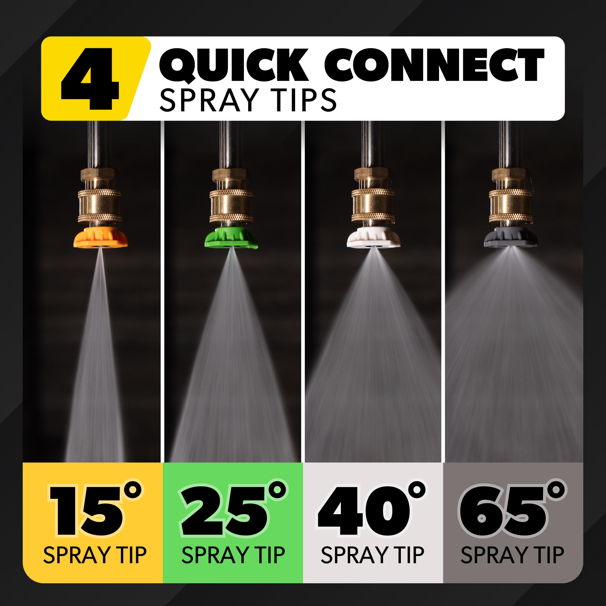 Chemical Guys Electric Pressure Washer PM2000 PRO – 2030 PSI, 1.77 GPM, 25’ Flex Hose, Compact Design, 360° Casters, Standard Connections, Cable Storage – EQP411 - Image 8