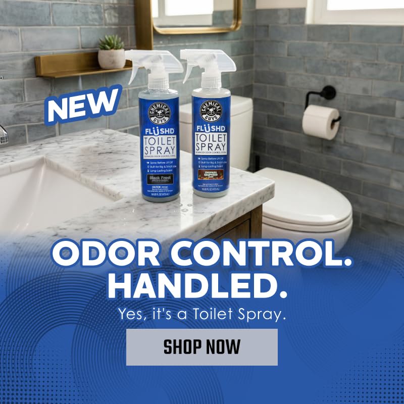 Chemical Guys Flushd, Toilet Deodorizing Spray, Bathroom Odor Eliminator and Blocker, Non-Aerosol Trigger Pump Spray, Tropical Eruption Scent, 16 Fl. Oz. - Image 7