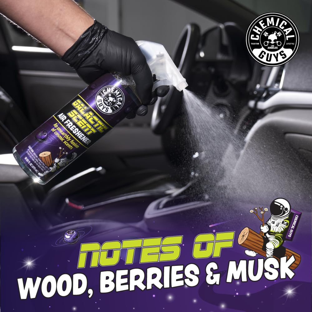 Chemical Guys Galactic Scent, Air Freshener, Great for Cars, Trucks, SUVs, RVs, Home, Garage, Workspace, Dorm Room & More (16 Fl Oz) - AIR25516 - Image 3