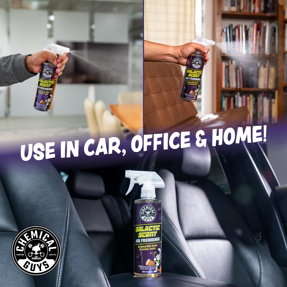 Chemical Guys Galactic Scent, Air Freshener, Great for Cars, Trucks, SUVs, RVs, Home, Garage, Workspace, Dorm Room & More (16 Fl Oz) - AIR25516 - Image 6