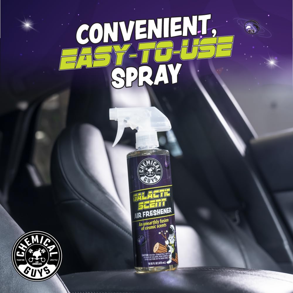 Chemical Guys Galactic Scent, Air Freshener, Great for Cars, Trucks, SUVs, RVs, Home, Garage, Workspace, Dorm Room & More (16 Fl Oz) - AIR25516 - Image 4