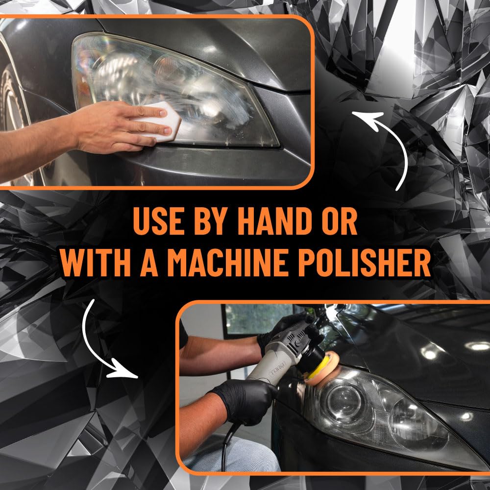 Chemical Guys Headlight Restore and Protect - Cleans, Restores Clarity, and Protects Headlights from Future Fading, Safe for Trucks, SUVs, Motorcycles, RVs & More - 16 oz - Image 6