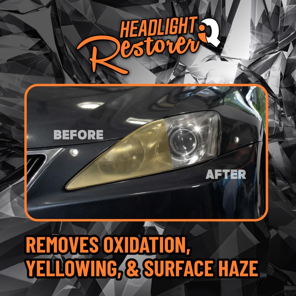 Chemical Guys Headlight Restore and Protect - Cleans, Restores Clarity, and Protects Headlights from Future Fading, Safe for Trucks, SUVs, Motorcycles, RVs & More - 16 oz - Image 7