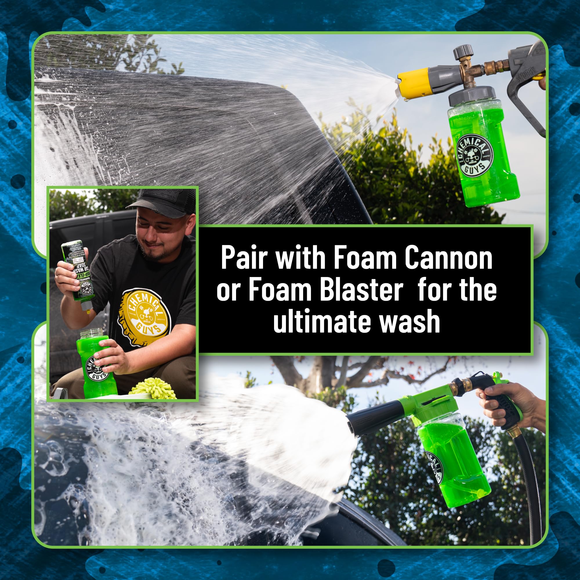 Chemical Guys High Impact Car Wash Soap, Deep Cleaning Vehicle Shampoo With Thick High Lubricity Suds, For Paint, Clear Coat, Wheels, and Exterior Surfaces - 16 Fl Oz - Image 6