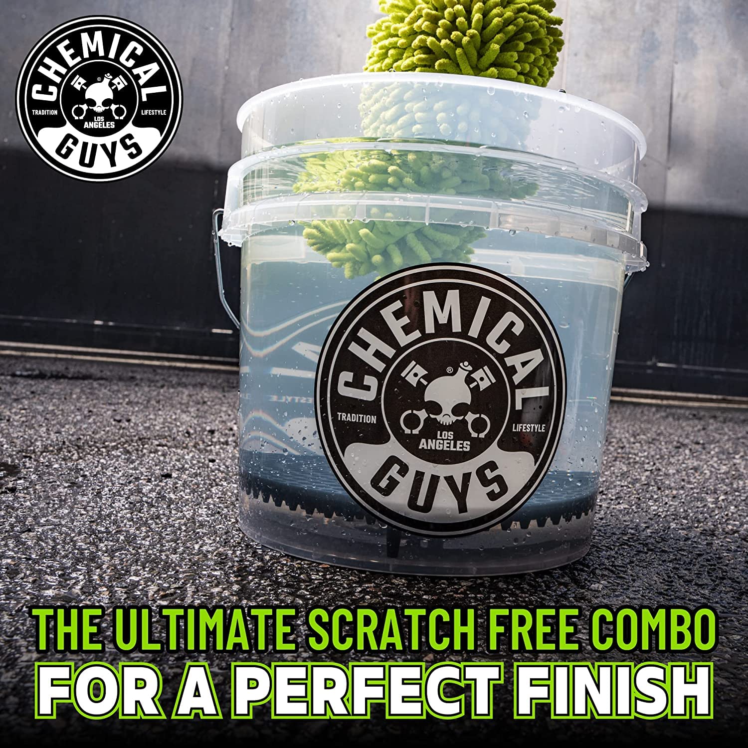 Chemical Guys HOL169 16-Piece Arsenal Builder Carwash Kit, Foam Cannon, Bucket (6) 16 oz Car Care Cleaning Chemicals (Works w/Pressure Washers) with Mr. Pink Foaming Carwash Soap, 64 oz, Candy Scent - Image 9