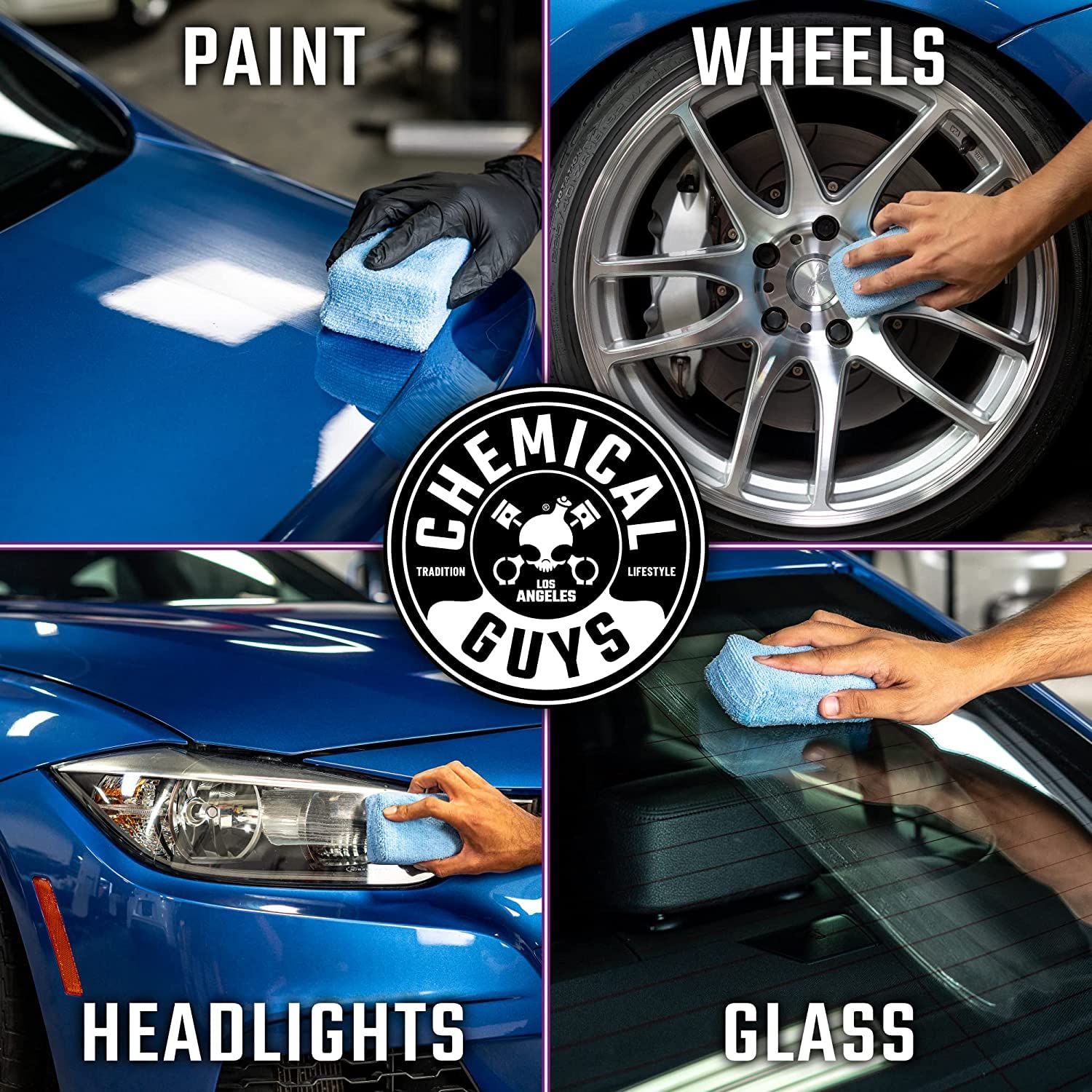 Chemical Guys HOL362 16-Piece Arsenal Builder Ceramic Car Wash & Protection Kit with Foam Gun, Bucket and (6) 16 oz Car Care Cleaning Chemicals (Works w/Garden Hose) - Image 13