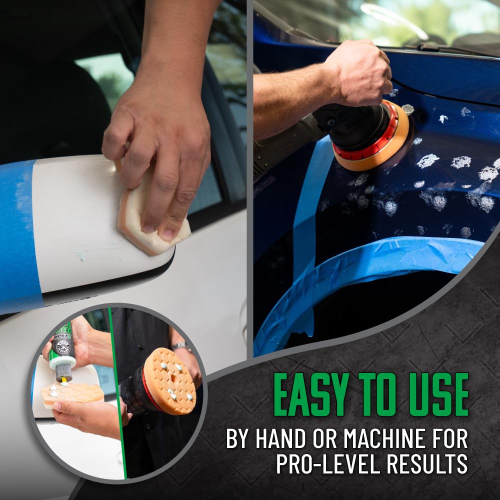 Chemical Guys Insynchro Scratch & Swirl Remover - One Step Compound & Polish for Paint Correction - Removes Fine Scratches, Swirls & Oxidation from Cars, Trucks, SUVs, Motorcycles & More, 16 oz - Image 5