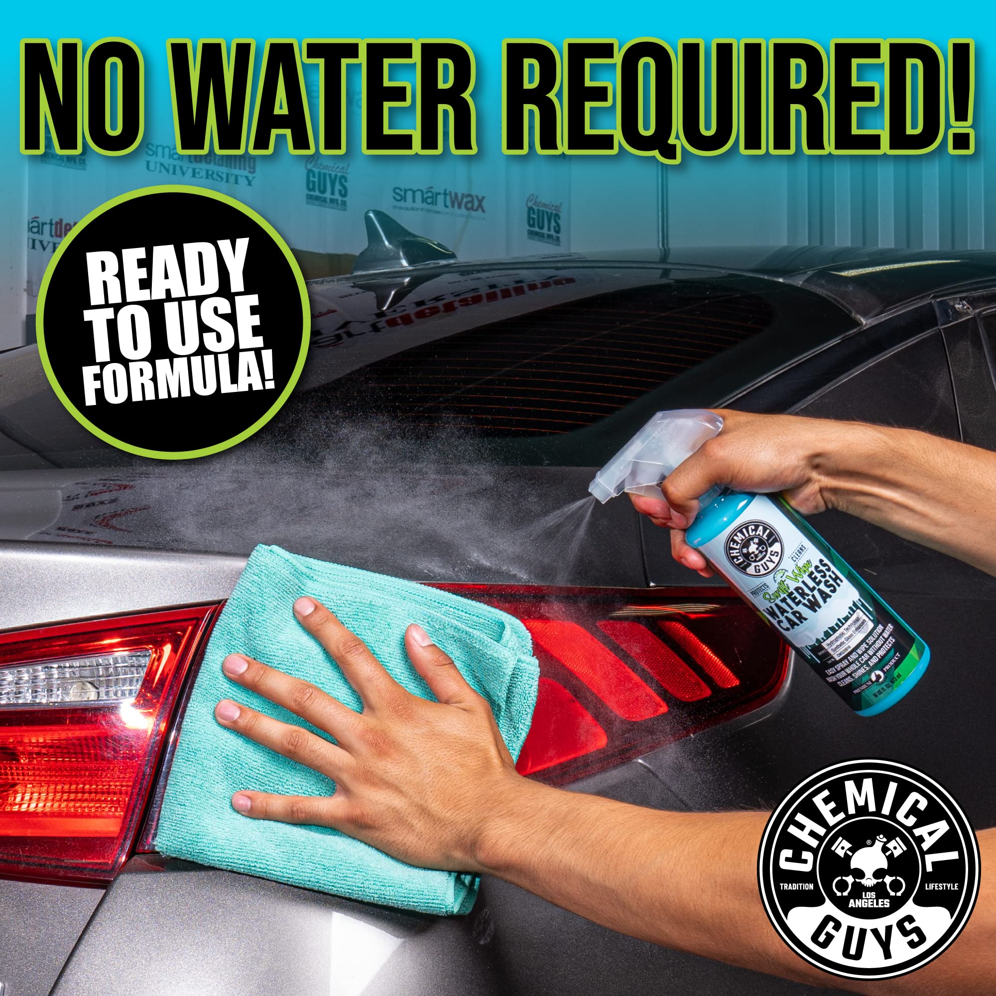 Chemical Guys Swift Wipe Sprayable Waterless Car Wash Spray - Spray and Wipe to Safely Clean and Shine Cars, Trucks, Motorcycles, RV & More, High Lubrication Formula, 16 oz - Image 9