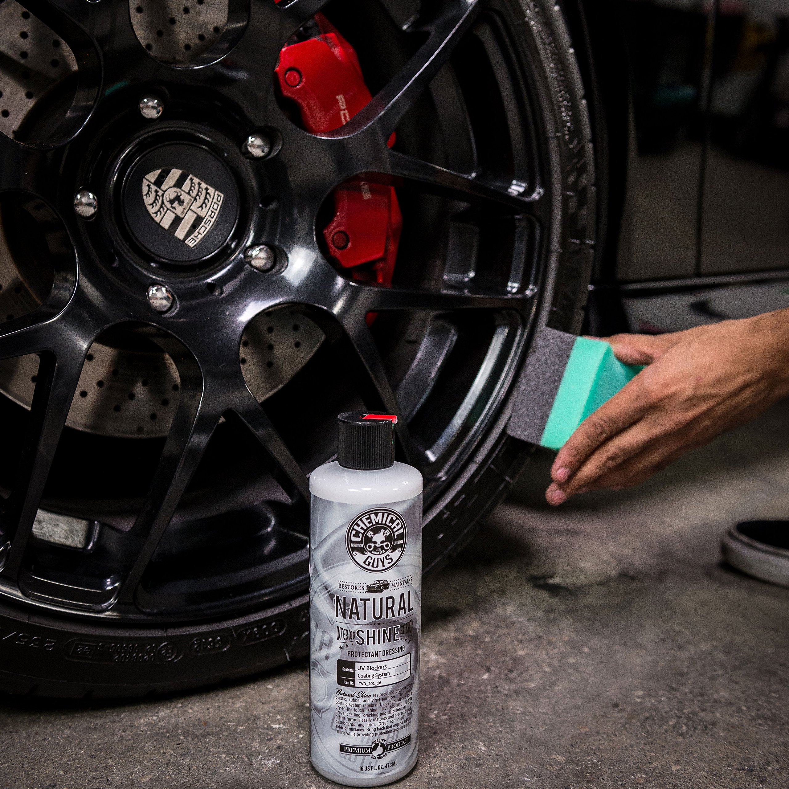 Chemical Guys TVD_201_16, Natural Shine, Satin Shine Dressing for Plastic, Rubber and Vinyl, 16 oz - Image 4